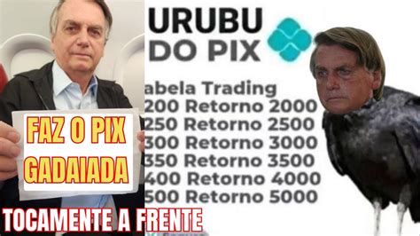 Urubu Do Pix Bolsonaristas Fazendo Pix Pro Bolsonaro Embolada Youtube