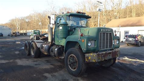 1986 Mack Rd686sx Tandem Axle Day Cab Tractor Tro 1213212 Youtube