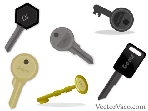 Key Vector Art Free