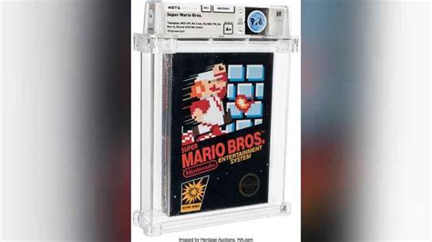 Unopened Super Mario Bros Game From Sells For Kstp