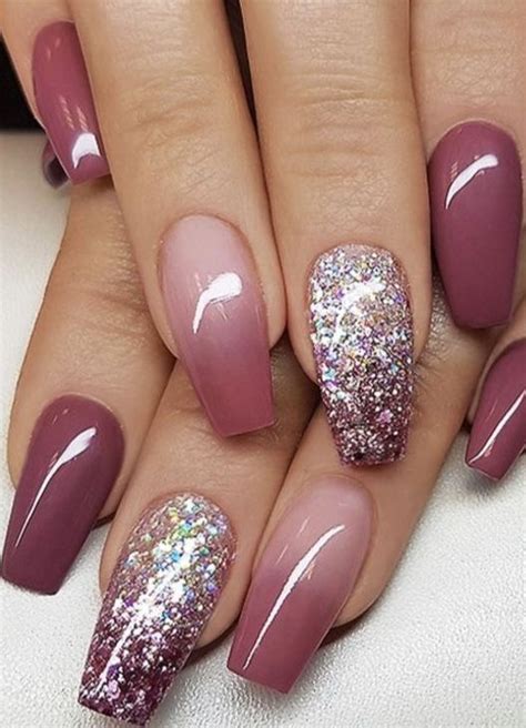 Manicura de uñas, Uñas ombré, Uñas elegantes y sencillas