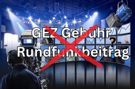 Rundfunkbeitrag Vor Dem Aus Verfassungsbeschwerde K Nnte Gez Geb Hren