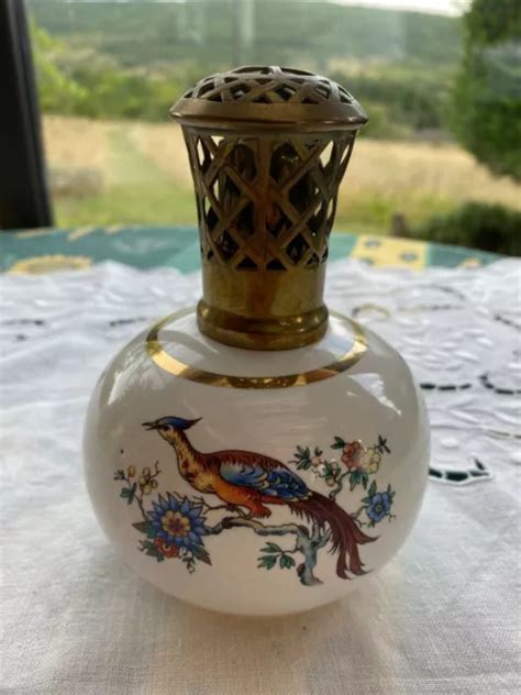 Belle Et Tr S Rare Lampe Berger En Porcelaine De Revol D Cor D