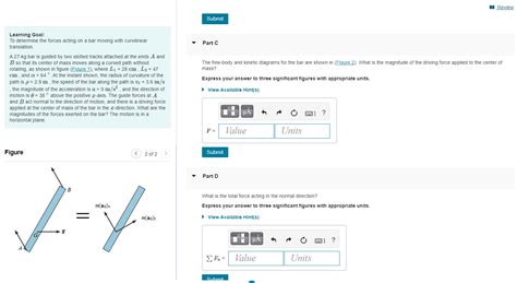 Solved Part A Learning Goal To Determine The Forces Acting Chegg