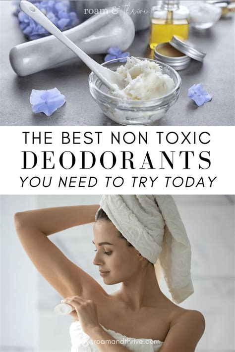 Best Non Toxic Deodorants That Really Work In Natural