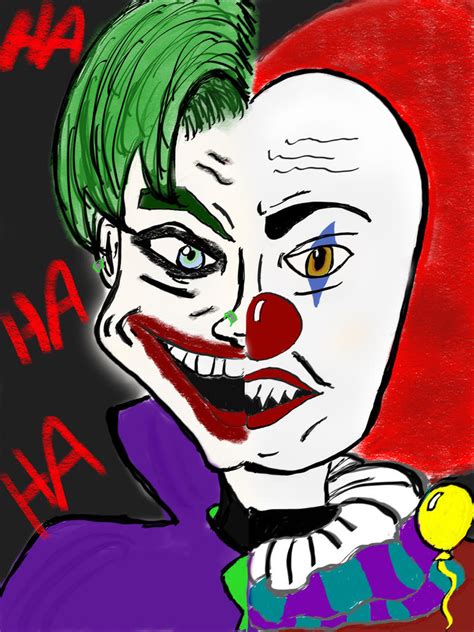 Pennywise the Joker! by Tharleyquinn4 on DeviantArt