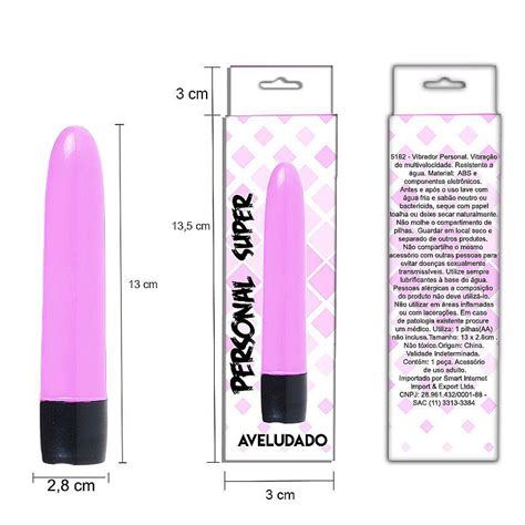 Vibrador Cl Ssico Personal De Cm Aveludado Vibradores