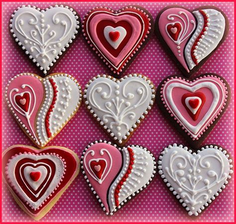 Big Valentine Heart Cookies Giant Gingerbread Chocolate Shortbread