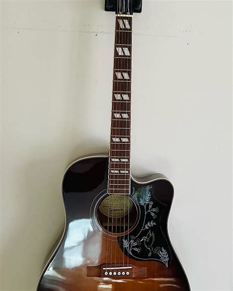 Epiphone Hummingbird Pro Acoustic/Electric Guitar 2020 - | Reverb