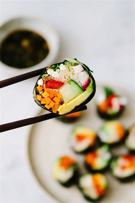 Raw Vegan Sushi Rolls Are Gluten Free Grain Free And So Easy To Make