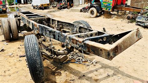 Handmade Manufacturing Process Of Hino Truck In Local Workshop