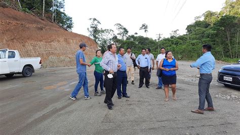 Prefecto de Pastaza realizó recorrido de obras en el Cantón Arajuno