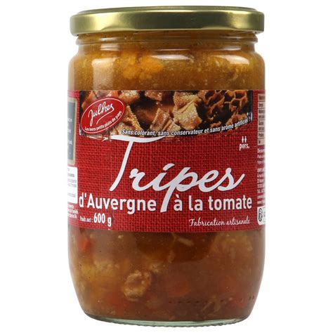 Tripes cuisinées à la tomate Julhes Intermarché