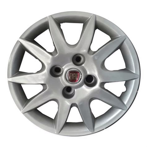 Calota Jg Fiat Siena Palio Aro Cod Vm Emblema Original R