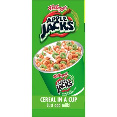 Kelloggs® Apple Jacks Cereal Cups 4 Ct 15 Oz Kroger