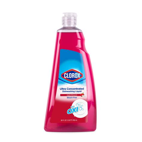 Clorox Ultra Concentrated Dish Soap Apple Blossom Scent Dishwashing