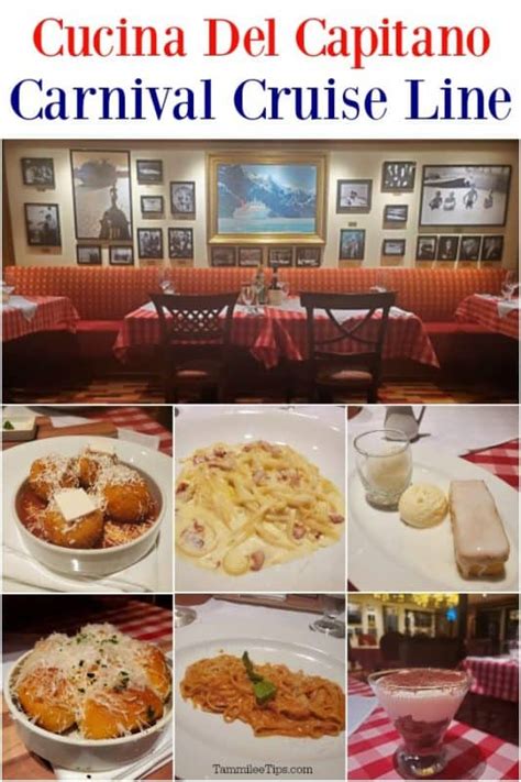 Cucina Del Capitano On The Carnival Breeze Is A Feast For The Senses