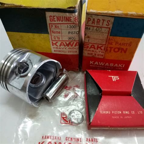 Jual Piston Set Assy Kawasaki Binter Joy Os 100 Original Japan Di Lapak