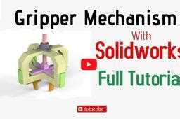 Gripper Mechanism design, Assembly and animation | GrabCAD Tutorials