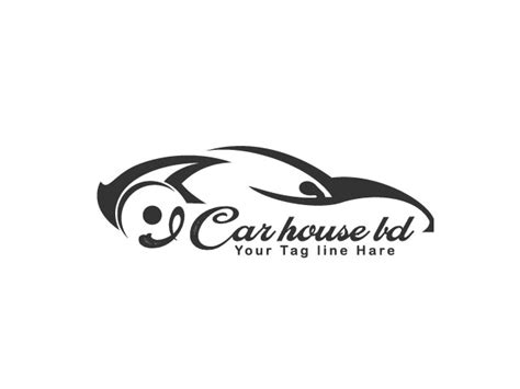 Unique Modern Creative Letter Car Logo Design Ideas For Vector