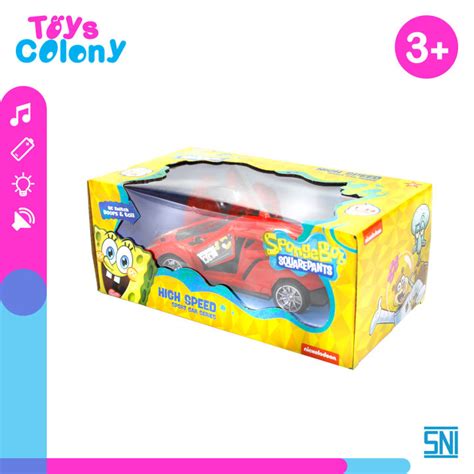 SPONGEBOB SQUAREPANTS MOBIL REMOTE CONTROL RC FERARRI SPORT CAR