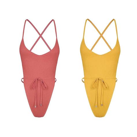 2020 Sexy Girl Bikini Custom One Piece Swimwear Sexy Bikini High Waist
