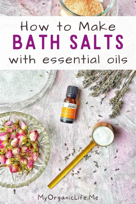 The Best Epsom Salt Bath With Essential Oils Recipe