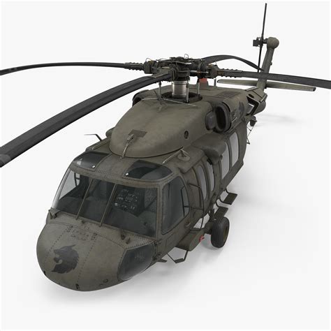 Sikorsky Uh 60 Black Hawk Us Military Utility Helicopter 3d Model 149 3ds C4d Fbx Ma Obj