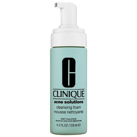 Clinique Acne Solutions Cleansing Foam | Top-Rated Face Wash For Acne-Prone Skin at Sephora ...