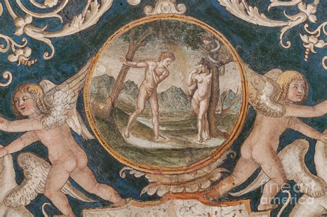 Adam And Eve Detail Of 3660848 1514 Painting By Alessandro Araldi