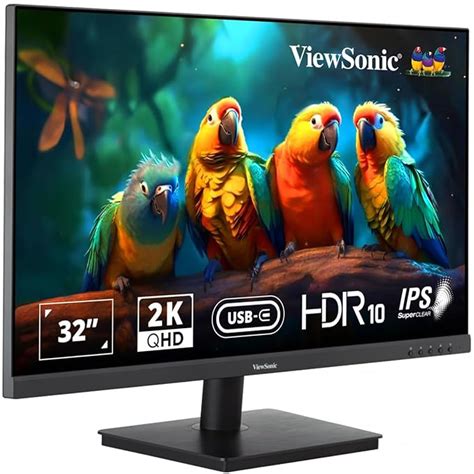 ViewSonic From USA VA3209U 2K 81 28 Cm 32 2K QHD SuperClear IPS