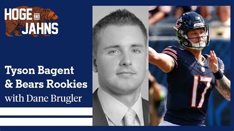 Brugler On Tyson Bagent Bears Rookies With Hoge Jahns YouTube