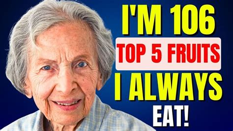 Top 5 Anti Aging Fruits You Should Be Eating Every Day Youtube