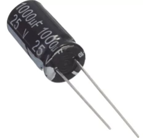 Capacitor Electrol Tico De Aluminio Radial De Fd Meses Sin