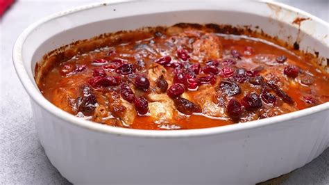 Recette De Poitrines De Poulet Sauce Aux Canneberges YouTube