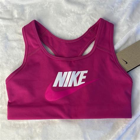 Nike Intimates And Sleepwear Nike Swoosh Sports Bra Fuchia Size Xs New Poshmark