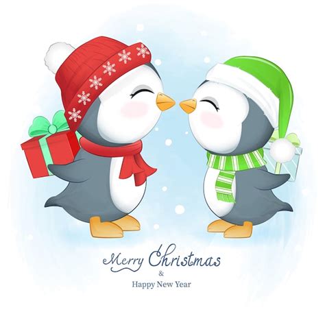 Images De Pingouin Noel T L Chargement Gratuit Sur Freepik