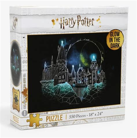 This Harry Potter Hogwarts Puzzle Glows In The Dark