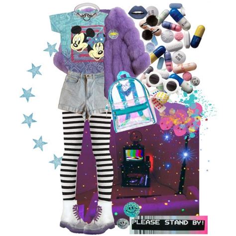 Glitchcore Aesthetic Outfit Aesthetic Clothes Creepy Cute Outfits