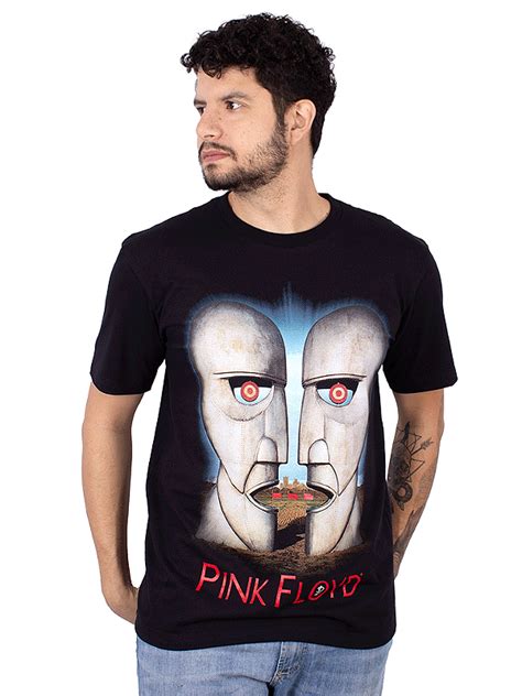 Camiseta Pink Floyd The Division Bell Preta Oficial Viva A Vida