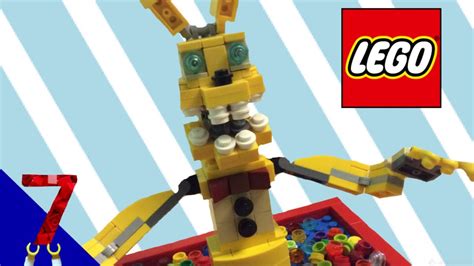 How To Build Lego Springbonnie From “into The Pit” Remake Youtube