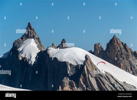 France Haute Savoie Mont Blanc Massif Chamonix Aiguille Du Midi