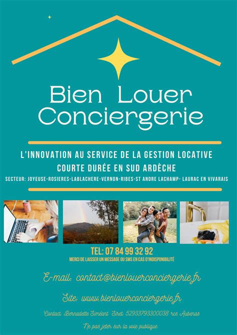 Flyer Bien Louer Conciergerie