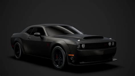 Dodge Challenger SRT Demon Carbon 2019 - 3D Model by Creator 3D