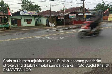 Lansia Penderita Stroke Ditabrak Mobil Sampai 2 Kali Korban Terseret