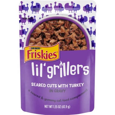 Purina Friskies Lil Grillers Wet Cat Food Complement In Gravy Seared