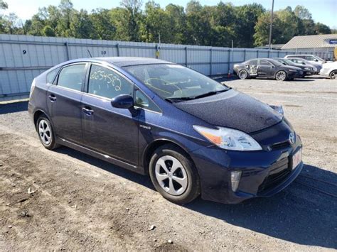 Toyota Prius Jtdkn Du F Bid History Bidcars