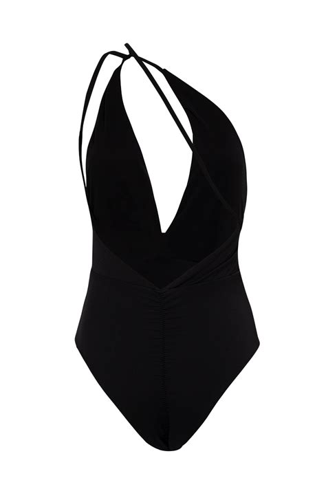 Black Toscana One Piece Oleaje Swimwear