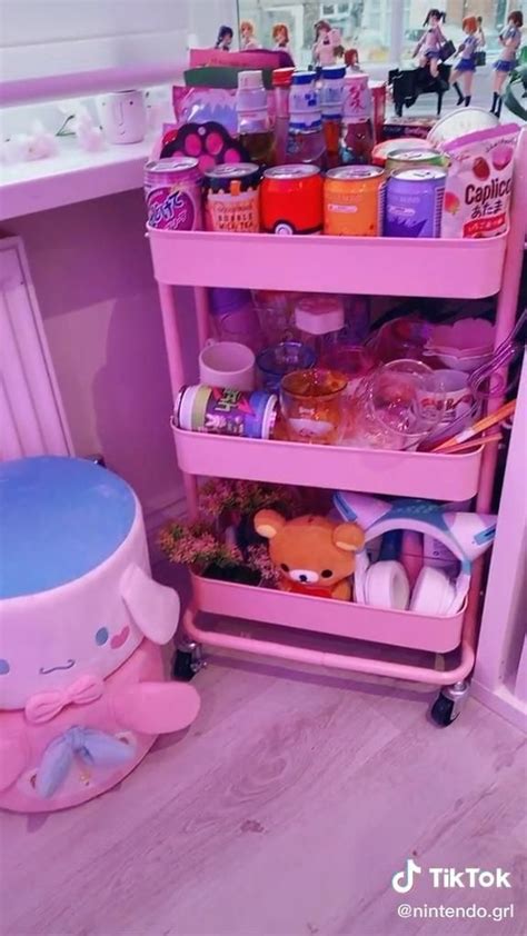 Snack Organizing [video] Kawaii Room Otaku Room Kawaii Bedroom