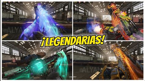 ASÍ son las NUEVAS LEGENDARIAS COD MOBILE armas de RULETA